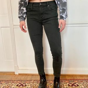 GAP denim jeans in dark green